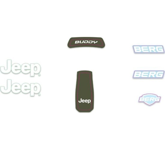 Buddy 2.0 - Sticker set Jeep