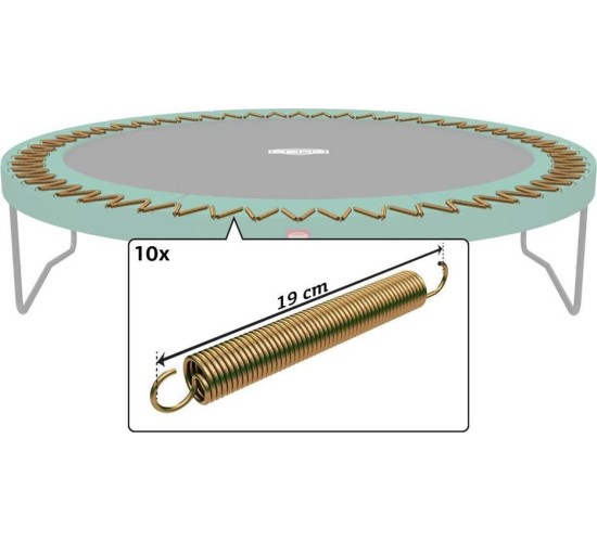 Springs Berg Twinspring Gold, 10pcs.