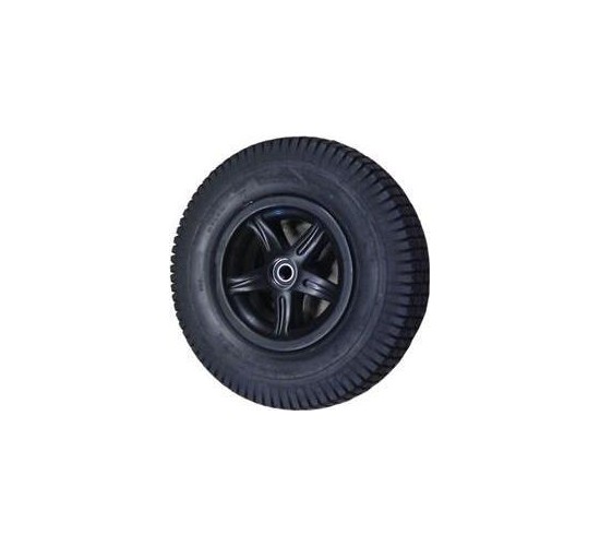 Wheel 5-spoke black 4.80/400-8 block