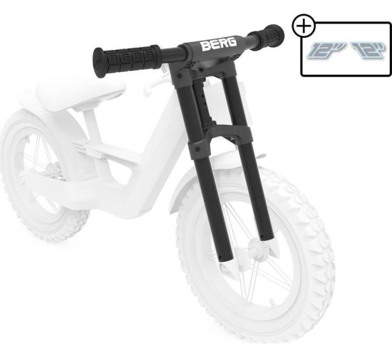 Biky Cross Black- Double front fork