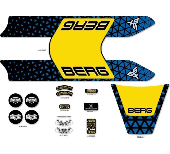 Buzzy - Sticker set BSX