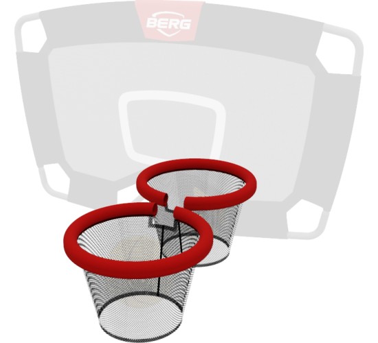 TwinHoop - Hoop Netting + Red Sleeve