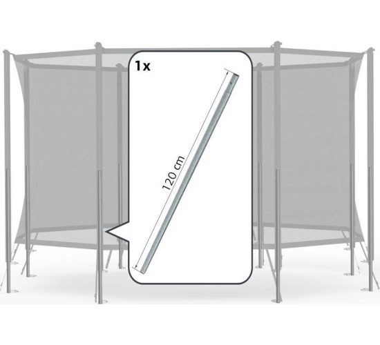 Safety Net Comfort - Lower tube + springbracket (120cm)