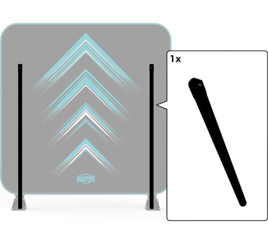 AeroWall - Frame Tube Straight 2x2