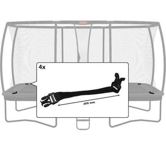 Ultim Safety Net DLX XL - Buckle (400mm) (4x)