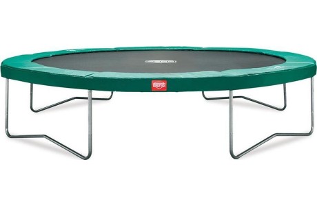 Trampolina BERG Favorit Regular - 430 cm, zielona