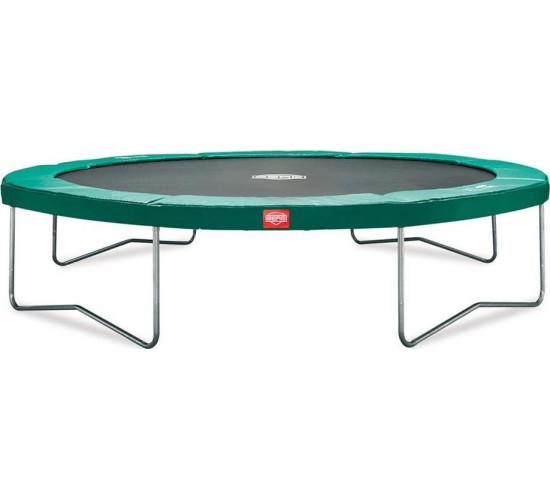 Trampolina BERG Favorit Regular - 380 cm, zielona