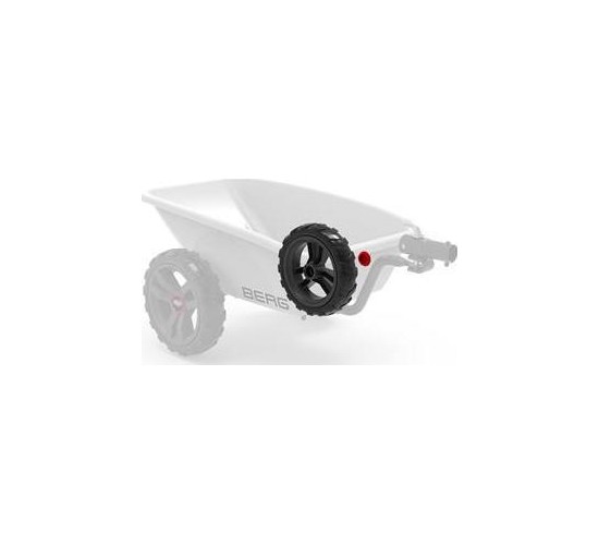 Wheel grey-black 9x2 left (red cover)