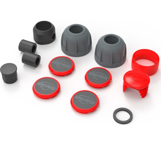 Buzzy - Plastic parts Red-Black