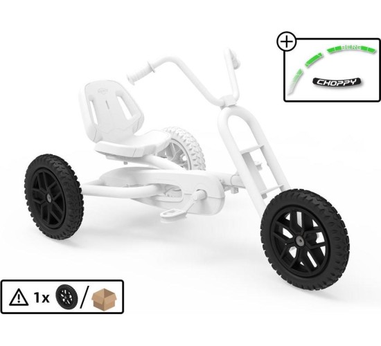 Koło 10-ramienne czarne 12.5x2.25-8 all terrain, (Neo)