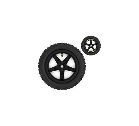 Wheel black 12.5x2.25-8 all terrain, traction (Cross)