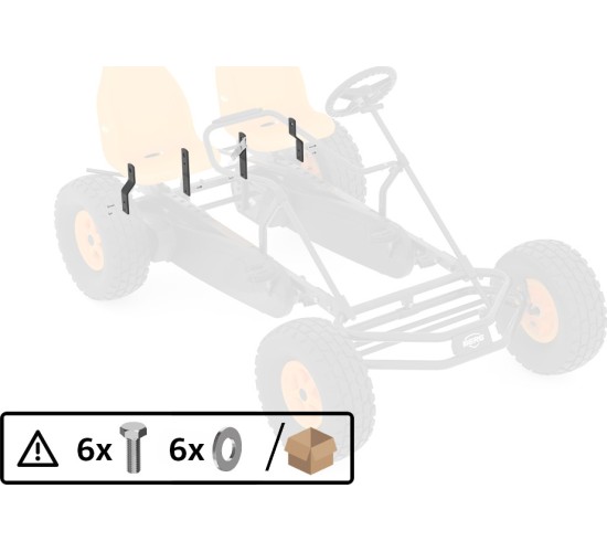 Duo Coaster - Brake Bar Supports