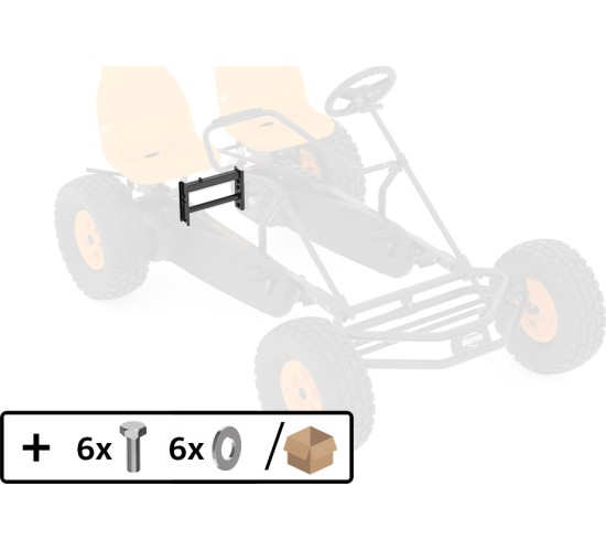 Duo Coaster - Middle Rear Frame