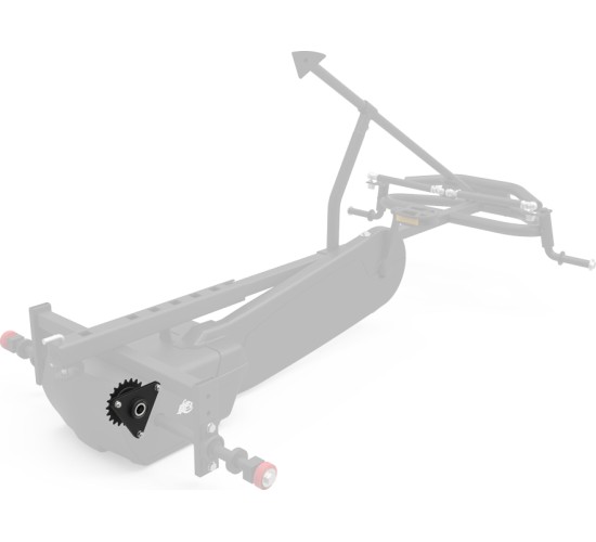 XL Frame - Rear axle center set