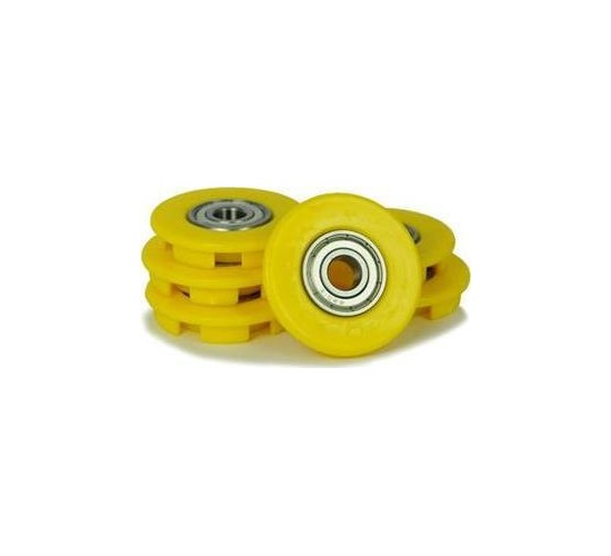 Buddy - Wheel cover 12mm yellow (6x)