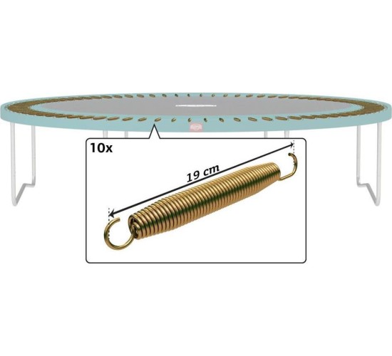 Sprężyny Berg Favorit-Goldspring Solo, 10szt.