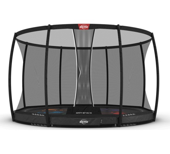 BERG Elite InGround 430 Grey Levels + Safety Net DLX XL