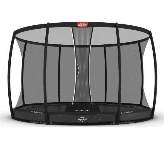 BERG Elite InGround 430 Grey + Safety Net DLX XL