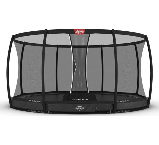 BERG Elite InGround 430 Grey + Safety Net Deluxe