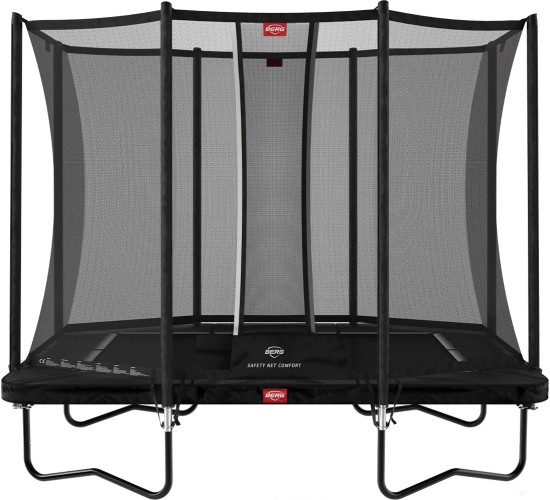 Trampoline BERG Ultim Favorit Regular 280 Black + Safety Net Comfort