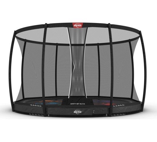 BERG Elite InGround 430 Grey Levels + Safety Net DLX XL