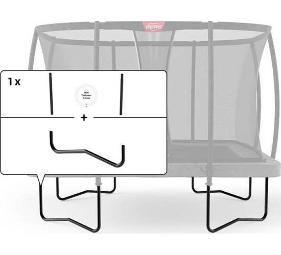 Ultim Champion - Regular Middle Post + W-leg 330 (1,5mm)