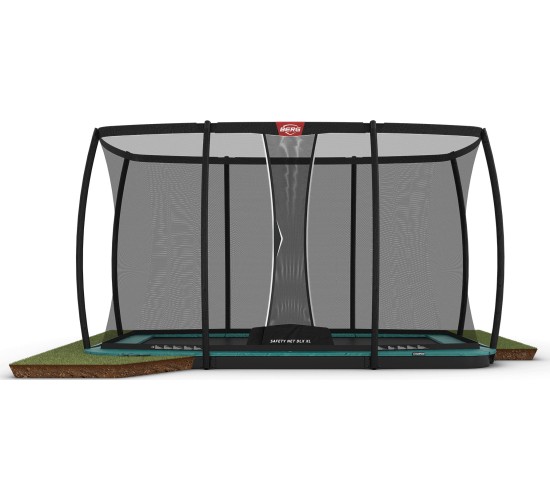 BERG Ultim Champion FlatGround 410 Green + Safety Net DLX XL