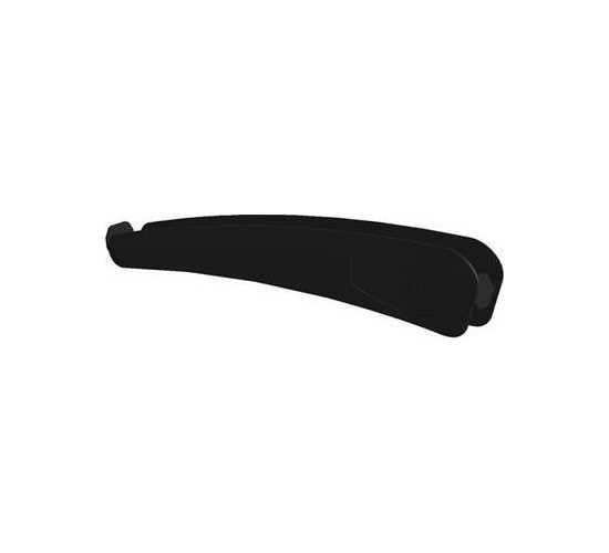 Bended strip chain guard black