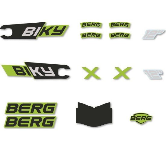 Biky - Sticker set City Green