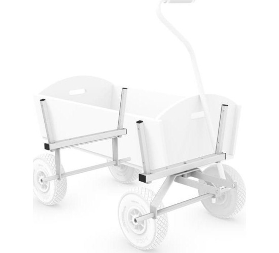 Beach Wagon - Frame Parts White