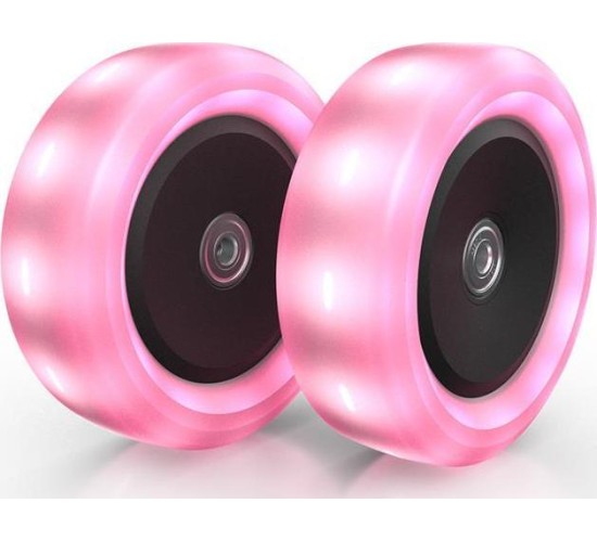 BERG Nexo Wheels 120x40mm Lights Pink