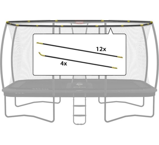 Ultim Safety Net DLX XL - Set Tent Tubes 500