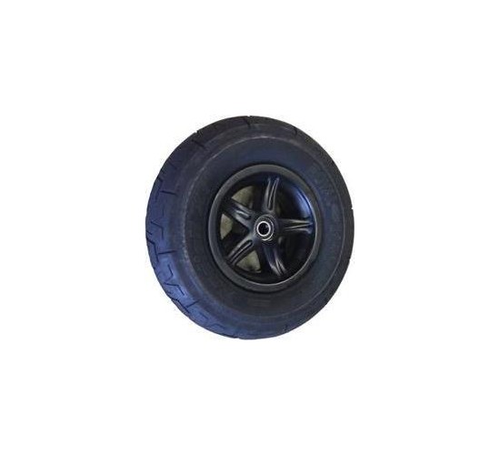 Wheel black 400/100-8 radiall