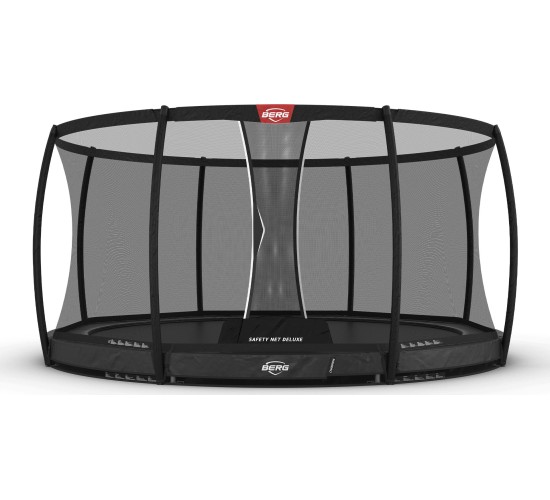 BERG Champion InGround 430 Grey + Safety Net Deluxe