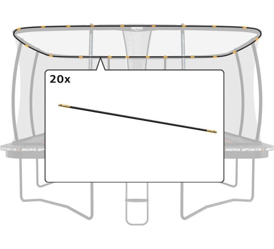 Ultim Safety Net DLX XL - Set Tent Tubes 5x5