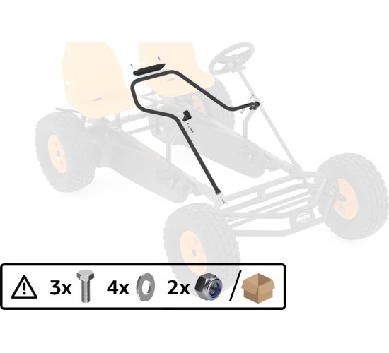 Duo Coaster - Passenger Support Bar