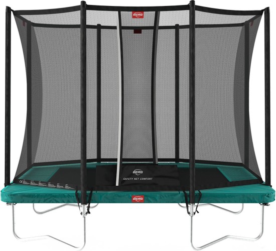 Trampoline BERG Ultim Favorit Regular 280 Green + Safety Net Comfort