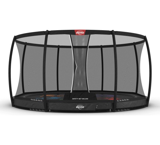 BERG Elite InGround 430 Grey Levels + Safety Net Deluxe