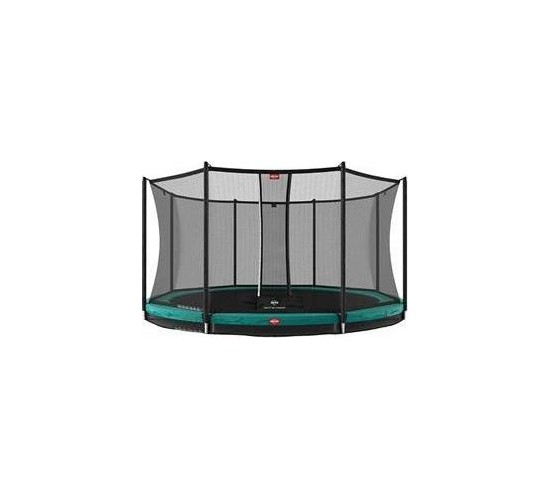 Trampoline BERG InGround Favorit Green 430 + Safety Net Comfort