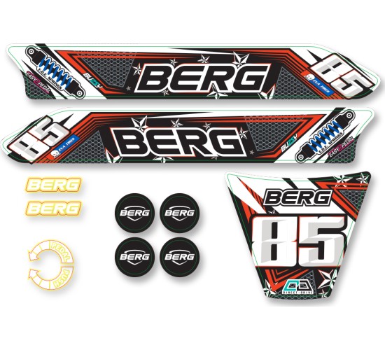 Buzzy 2-in-1 - Sticker set Nitro