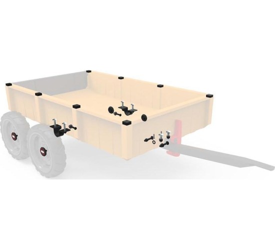 Large Trailer - Assembly set Tandem Trailer L