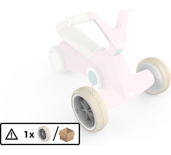 BERG GO² Pink - Front Wheel