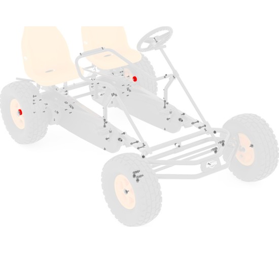 Duo Coaster - zestaw montażowy