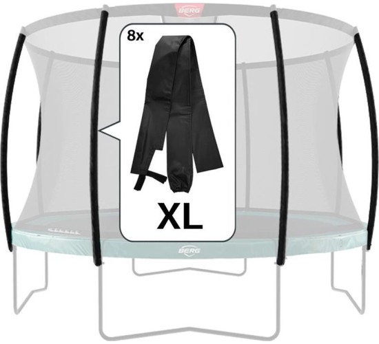 Safety Net DLX XL - Pole Sleeves (8x)